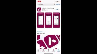 Axis Bank App Download How to Download amp Install Axis Bank Mobile Banking Application 2022 [upl. by Atikcir]