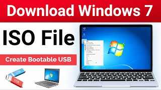 How to Download Windows 7 ISO File  Windows 7 ISO Disk Image all Edition ⚡Create Win 7 Bootable USB [upl. by Aitnuahs]