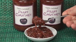 How to Make Plum Chutney [upl. by Dorian]