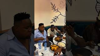 How davido supports his best friend cubanachiefpriest Mukbang things chioma shorts [upl. by Nero370]