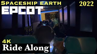 Riding Spaceship Earth in 4K  Epcot Disney World  2022 [upl. by Senecal]