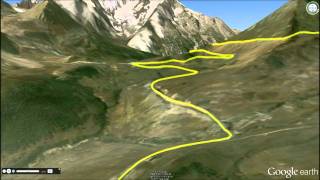 3D tour Col du Galibier 2645m from Briancon  Valloire [upl. by Watson]