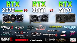 RTX 2070 SUPER vs RTX 3060 vs RTX 3070 in 2023 Test in 20 Games 1440p [upl. by Higginson]