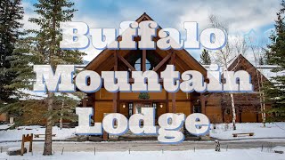 Buffalo Mountain Lodge Banff Room Tour [upl. by Zetnahs654]