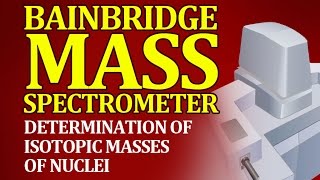 Bainbridge Mass Spectrometer – Determination of Isotopic Masses of Nuclei [upl. by Imoyik]