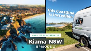 What an insane Coastline Kiama NSW  VAN LIFE AUSTRALIA ROAD TRIP  Ep 2 [upl. by Nollahp648]