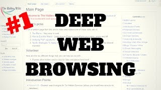 deep web browsing  Episode 1  Finding the hidden wiki In Hindi [upl. by Arola]