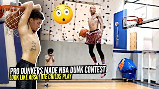 The Most INSANE Dunks EVER Pro Dunkers Make NBA Dunk Contest Look Like a JOKE [upl. by Tsenrae]