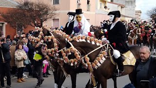 Oristano 2024  Sartiglia di Domenica  Sfilata di su Cumponidori e Cavalieri [upl. by Adnalro]