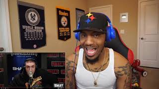 HES TOKEN NOT EMINEM  Token Raps on Sway in the Morning over 50 Cent Beats  REACTION [upl. by Weinhardt289]