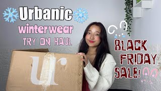 ❄️Urbanic Black Friday Sale try on haul❄️ winter wearjacketsknit wear amp tops [upl. by Shepp900]