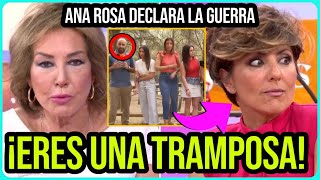 💥¡SE LÍA Ana Rosa Quintana ESTALLA contra Sonsoles Ónega y DENUNCIA SABOTAJE a Telecinco en directo [upl. by Annaear]