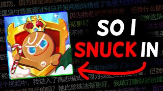 They BANNED Me From Chinese Cookie Run [upl. by Heady]