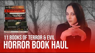 Horror Book Haul  11 Books of Terror and Evil  Sept 2020 [upl. by Enyamrahs]