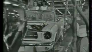 1965 Ford Mustang Production Fließband [upl. by Yrneh430]