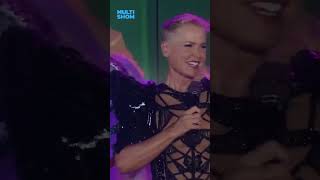 Xuxa pinta um ARCOÍRIS de alegria em comemoração aos seus 60 anos  Navio Da Xuxa Música Multishow [upl. by Riba]