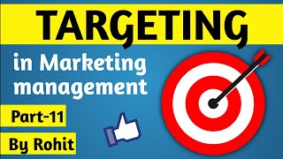 Targeting  Marketing management  what is targeting in marketing  STP approach [upl. by Plath]