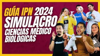 Resolviendo el examen simulacro de la guía del IPN 2024 de Cs médico biológicas [upl. by Gladdie814]