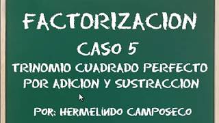 Factorizacion CASO 5 [upl. by Acim264]