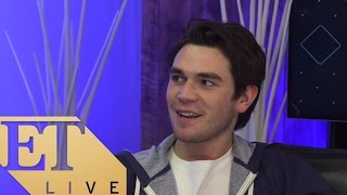 KJ Apa from The CWs Riverdale  ET LIVE [upl. by Eliseo827]