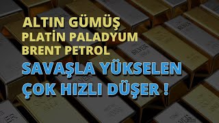 DESTEKLERE DİKKAT   ONS ALTIN GÜMÜŞ PLATİN PALADYUM BRENT PETROL TEKNİK ANALİZ [upl. by Eenitsed353]