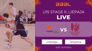 Jelgavas BJSS 2009 vs Liepaja 2008  BBBL boys U15 [upl. by Steffie39]