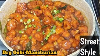 Gobi manchurian dry recipe  Dry gobi manchurian restaurant style I Veg manchurian gobimanchurian [upl. by Dranoel]