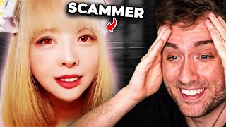 Atrioc Reacts to Japans Most Unhinged Scammer Loses it All [upl. by Teerell]