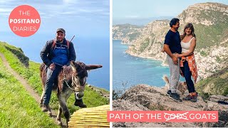 A DAY IN THE LIFE OF ANTONIO  PATH OF THE GODS GOAT HERDER  The Positano Diaries EP 111 [upl. by Ayanahs]