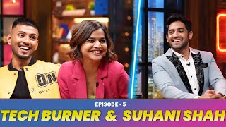 TECH BURNER amp SUHANI SHAH ON THUGESH SHOW  S01E05 TechBurner SuhaniShah [upl. by Russel25]