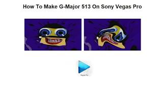 How To Make GMajor 513 On Sony Vegas Pro [upl. by Eliathan]