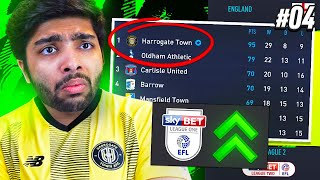 PROMOTION WE ARE GOING UP🤩  FIFA 22 HARROGATE TOWN CAREER MODE EP4 [upl. by Legge]