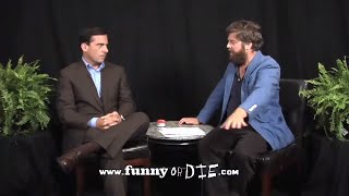 Steve Carell en Between Two Ferns con Zach Galifianakis SUBTITULO EN ESPAÑOL [upl. by Notlil]