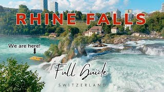 Rhine Falls Switzerland🇨🇭 BEST Zurich Day Trip  Watch BEFORE You Go [upl. by Hsiri496]