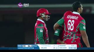 ICC WT20 Ireland vs Oman Highlights [upl. by Acinok973]