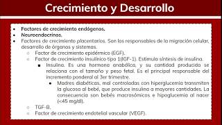 Crecimiento y Desarrollo en Pediatría 13  Pediatría [upl. by Hertz]