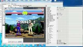 2D Fighter Maker FM2nd Character Creation Test  Yunega [upl. by Silber431]