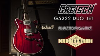 Gretsch G5222 Electromatic DuoJet Double Cutaway Walnut Finish Review [upl. by Baten405]