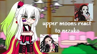 upper moons react to nezuko part 1 RUSENG moonlin [upl. by Ches]