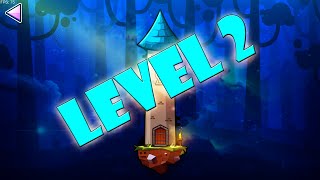 quotThe Towerquot La torre Nivel 2 All coins Geometry Dash 22 [upl. by Madriene]