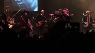 Bono and Johnny Depp perform quotRainy Night In Sohoquot for Shane MacGowans 60th bday [upl. by Zenger]