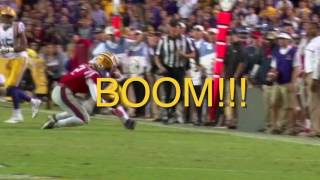 Watch Leonard Fournette run over Ole Misss Deontay Anderson [upl. by Manchester150]