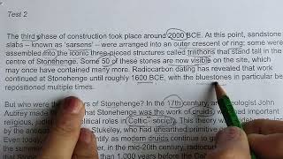 IELTS READING TIPS  IELTS Reading Tips  stonehenge reading answers  How to solve ielts reading [upl. by Nada211]