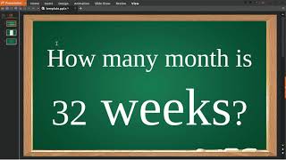 ✅ How many month is 32 weeks [upl. by Farny]