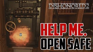 Dishonored 2  How to Open Overseer Building Safe Code  Combination Location [upl. by Starr]