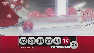 Powerball February 21 2024 [upl. by Ahsekal]