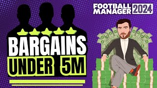 MUST BUY FM24 BARGAINS UNDER 5 MILLION  FM24 BEST PLAYERS [upl. by Parris]