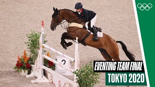 Equestrian Eventing Jumping Team Final  Tokyo 2020 Replays [upl. by Alvis632]