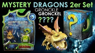 Dragons 3  Mystery Dragons ™ 2er Set Gronckel  Gronckle  Unboxing amp Review [upl. by Llerihs]