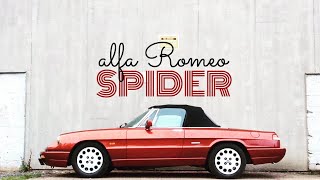 Alfa Romeo Spider Classic Car Review  Paul Woodford [upl. by Oliver]